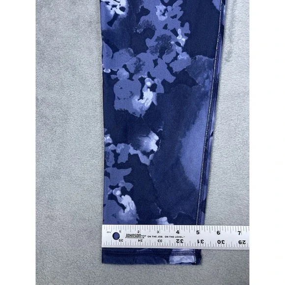 Fabletics Pants Womens XXL Blue Tie Due High Waist Skinny Leggings 1617843 - Picture 6 of 9
